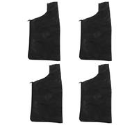 SOLUSTRE Miter Saw Dust Collection Bags Versatile Compatibility 4pcs with Zipper Designed Nylon and Metal Material and Keep Workspace Clean, Saw Accessory for Woodworking