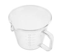 SOLUSTRE Ml Glass Espresso Measuring Cup with Accurate Measurement and Comfortable Pouring, Small Coffee Jug with Pour Spout for Kitchen and Coffee Brewing