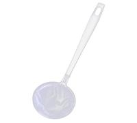 SOLUSTRE Modern Hot Pot Skimmer Long Handle Food Grade Filter Spoon Lightweight Oil Strainer for Kitchen Cooking and Fried Food Fat Skimming at Home and Restaurants