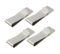 SOLUSTRE Money Clip Cards Storage Clip Creative Stainless Steel Money Fixing Sturdy Practical for Families and Friends Everyday Use Compact Size