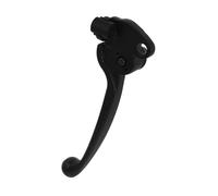 SOLUSTRE Motorcycle Brake Lever Right Handle Durable Metal Double Disc Brake Lever for ATV Outdoor Riding Comfortable Ergonomic Grip