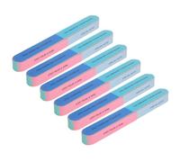 SOLUSTRE Nail File Block and Buffer Set 12Pcs Six-Sided Frosted Polishing Strips for Manicure and Pedicure Professional Use