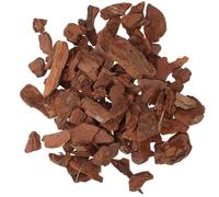 SOLUSTRE Natural Pine Bark Chips Bedding for Small Pets Reptile Tank Decor with Fine Workmanship and Rustic No Maintenance Features for Terrarium and Aquarium Decoration