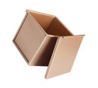 SOLUSTRE Nonstick Bread Loaf Pan with Airtight Cover Deep Toast DIY Baking Mold for Homemade Sourdough Meatloaf and Cakes Easy Release and Cleanup Versatile Oven Baking Tool