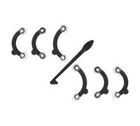 SOLUSTRE Nose Shaper and Lifting Clip Set, 3 Pairs Soft Silicone Inserts with Hook for Women’S Nose Bridge Slimming and Straightening at Home