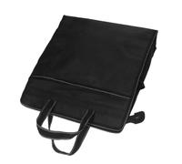 SOLUSTRE Oxford Portable Document Bag with Zippered Closure Ergonomic Handle Briefcase for Secure File Storage Lightweight Oxford Cloth Folder Tote for Business Travel and Office