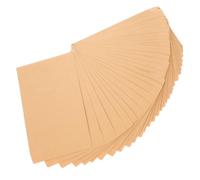 SOLUSTRE Paper Envelopes Small Envelopes Lightweight 50pcs Made of Kraft Paper with Double Sided Adhesive for Business Cards and Mailing, Suitable for Office Storage and Message Cards