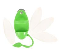 SOLUSTRE Parrot Feeding Bracket and Bird Cage Accessories, Cage Rack with 4pcs Cuttlefish Bone Holder and Fruit Basket for Budgies and Cockatiels