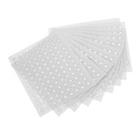 SOLUSTRE Pentagram Reward Stickers Design 10 Sheets Self-adhesive for Students Lightweight Aluminium-foil Paper Star Stickers for School and Home Use