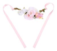 SOLUSTRE Pet Collar Pet Wreath Collar Convenient to Use Not Easy to Break Delicate Cozy Plastic Suitable for Daily Wear Dogs Cats Kitten
