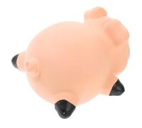 SOLUSTRE Pink Latex Pig Shape Dog Chew for Medium Dogs, Squeaky Pet That Corrects Destructive Habits and Attracts Pets for Chewing and Playing