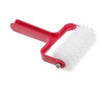 SOLUSTRE Pizza Hole Puncher Pizza Dough Roller Wide Roller Food-Grade Plastic Stainless Steel Pierces Air Bubbles Suitable for Families and Bakery Shops Random Style