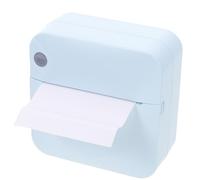 SOLUSTRE Pocket Thermal Label Printer 200dpi 1000mah Blue Abs Set | Custom Label Printing, Multi-language Support, Micro-usb Charging, Dc5v/1a Power