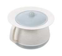SOLUSTRE Portable Chamber Pot with Cover and Handle Multifunctional Urinal Basin Bucket for Adults and Disabled Individuals for Home and Bedroom