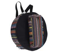 SOLUSTRE Portable Drum Bag 17.88x17.88x5.89in Padded Waterproof Snare Drum Storage Case Oxford Cloth Lightweight Convenient to Carry Large Capacity for Going
