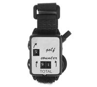 SOLUSTRE Portable Golf Score Counter with User-friendly Interface and Plastic Watch-shaped Design, Easy-to-read Golf Stroke Tracker for Professional Players and Golfers the Course