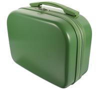 SOLUSTRE Portable Makeup Storage Box Cosmetic Case with PC Material and Desktop Organizing Features for Office and School Use, Compact Travel Make up Case for Workers and Students