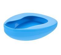 SOLUSTRE Portable Plastic Bedpan for Elderly and Bedridden Patients, Thickened Split Design with Wide Mouth, Patient Caring Urinal Suitable for Male and Female, Hospital and Home Use