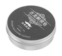 SOLUSTRE Portable Shaving Soap for Men Rich Foam and Gentle Paste Formula, Beard Hydrating Balm Suitable for Skin and Mustache, for Travel and Home Use