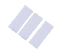 SOLUSTRE Power Strip Holder Abs Material Self-Adhesive with Gutter Design 3pcs Combination Hook Punch Free Wall Mount Fixator for Router and Paper Towel Boxes for Acrylic and