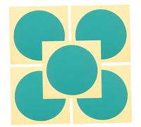 SOLUSTRE Pressure Gauge Stickers Adhesive Waterproof Identification Labels with Color-Coded Markings for Industrial Equipment Safety and Pressure Gauge Indication