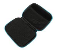 SOLUSTRE Printed Essential Oil Carrying Case with Compartments Portable Shockproof Storage Pouch for Bottles Wear-Resistant Organizer Bag for Travel and Daily Use