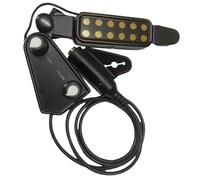 SOLUSTRE Professional Acoustic Guitar Piezo Pickup with Socket Dual Folk Guitar Pickup for Classical Ukulele Violin Easy Installation for Sound Capture