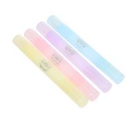 SOLUSTRE Professional Nail Polish Remover Pen 4pcs Set Nail Art Correction Manicure Edge Cleaner Pens Multi-color Cuticle Cleaning at Home and Salon