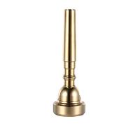 SOLUSTRE Professional Trumpet Mouthpiece 5c Size Copper Replacement Instrument Accessory with Smooth Surface and Sturdy Build, Suitable for Students and Players