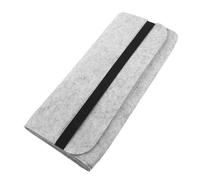 SOLUSTRE PU Mechanical Keyboard Bag Compatible with 68-Key Layout, Groove Sealing Design for Dust Protection and Precise Fit, Storage Pouch for Mechanical Keyboard Carrying and Travel