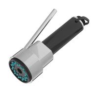SOLUSTRE Pull Out Spray Kitchen Tap with Single Handle Mixing, Modern Simplicity Design, Made of Copper and Abs, Quick Installation, Resists Daily Wear, Suitable for Kitchen Sink Use