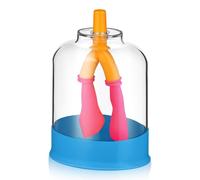 SOLUSTRE Pulmonary Breathing Model for Scientific Experiments Teaching Aid for Simulation Lung Movement with Lightweight Portable Design and Random Colours for Educational Institutions and