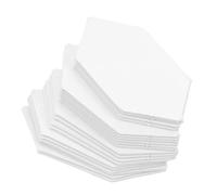 SOLUSTRE Quilting Templates for Sewing 300Pcs Paper Hexagon Pieces Jewel-Shaped Patchwork Tools for Creative DIY Sewing Endeavors