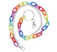 SOLUSTRE Rainbow Pants Chain Clothes Waist Chain Fashion Accessory Clothes Decor Accessory for Women High Fashion Waist Decor