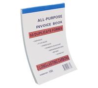 SOLUSTRE Receipt Book Financial Record Keeping for Small Business Order and Invoice Management Invoice Book for Self-Employed and Company Use for Restaurants and Retail