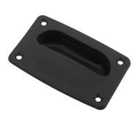 SOLUSTRE Recessed Pull Handle for Boat Hatch and Compartments, White Plastic Flush Mount with Anti-slip Surface and Safe Operation, Suitable for Yacht Cabin and Boat Cabins