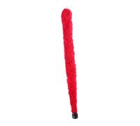 SOLUSTRE Red Nylon Saxophone Cleaning Brush with Dense Soft-hard Bristles for Maintenance Compact for Easy Storage Scratch-protective Head for Alto Tenor and Soprano Saxophones