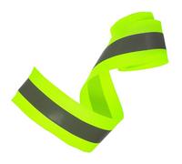 SOLUSTRE Reflective 16.4 Safety Tape Polyester Fabric Light Green for Maximum Visibility Self-adhesive Warning Tape in Low-light Conditions Suitable for Outdoor Activities and Night Use