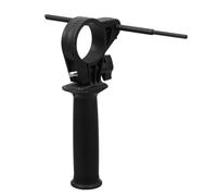 SOLUSTRE Replacement Electric Hammer Handle Grip for Impact Drill with Secure Non-Slip Abs and Iron Construction, Adjustable Inner Circle 41-44mm, Quick Replacement Side Grip for Daily Use