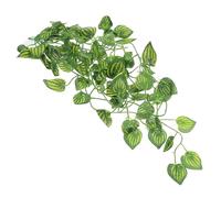 SOLUSTRE Reptile Box Vine Decor Terrarium Plant Simulation Vine Plant Provides Resting Spot Feeling of Security Plastic Tank Surface Decoration for Reptiles and Fish