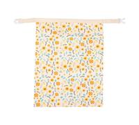 SOLUSTRE Reusable Beeswax Bread Bag for Homemade Sourdough and Baguettes with Double Layer Cotton Cloth, Blocking Humidity and Air for Freshness Preservation in Everyday Kitchen Storage