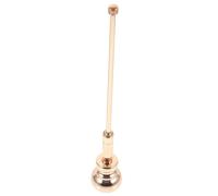 SOLUSTRE Reusable Long Handle Candle Snuffer Extinguisher for Scented and Candles Prevents Wick Smoldering Protects Life Gold Gourd Design for Lovers