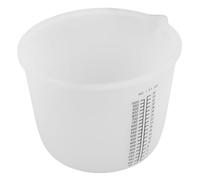 SOLUSTRE Reusable with Large Capacity and Sturdy Flexible Material 1000ml Silicone Measuring Cup for Resin and Epoxy for Jewelry Casting and Craft Projects