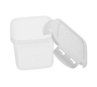 SOLUSTRE Reusable Yogurt Fermenting Box Small Airtight Bread Storage Holder Leakproof Food Container for Kitchen Countertop with Plastic Material