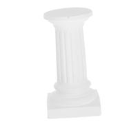 SOLUSTRE Roman Pillar Sculpture Small Column Classic Handcarved Plinth Statue Decorative Pillars for Wedding Entryway Decor Photography Prop Home Decoration