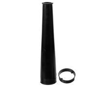 SOLUSTRE Rubber Blower Extension Hose Tube for Efficient Cleaning and Easy to Maneuver, Black Sturdy Rubber Material Blower Connection Tube Accessory for Outdoor Power Tools