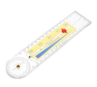 SOLUSTRE Ruler Motion, After Injury and Home Evaluating and Range Multi-use Angle Abs Goniometer with Easy-to-Read Measurements for Measuring Angles Orthopedic Joint Use