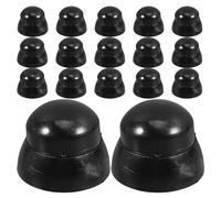 SOLUSTRE Screw Bolt Covers Plastic 20pcs Black Nut Caps M8/M10 for ’s Playground and Park Equipment Safety