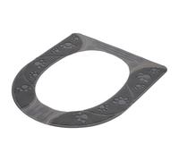 SOLUSTRE Seasons Silicone Toilet Seat Cushion Pad with Raised Design, Soft and Thicker Supple Toilet Seat Mat for Bathroom Use, Portable and Anti-Skid Closestool Cover