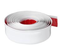 SOLUSTRE Self-Adhesive PVC Corner Moulding with Peel and Stick Baseboard Trim, Flexible Plastic Wall Molding Trim for Home Decor and DIY Projects, Easy to Clean and Modern Design